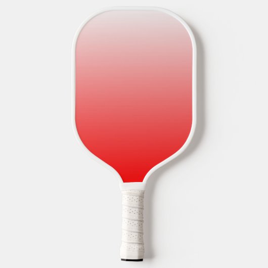 Rood en wit pickleball paddle (Achterkant)