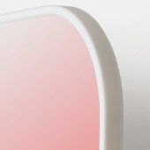 Rood en wit pickleball paddle (Links Detail)