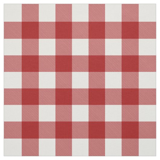 Rood en Wit Picknick Plaid Kleurkeuze Stof (Swatch)