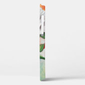 Rood en Wit Poppies iPhone Case (Achterkant / Links)