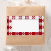 Rood en Wit Retro Label (Insitu)