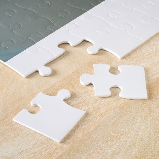 Rood en wit roos legpuzzel (Zijkant)