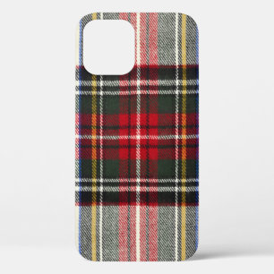 Rood en wit Schotse tartan plaid. Case-Mate iPhone Case