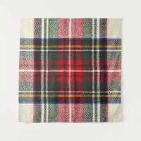 Rood en wit Schotse tartan plaid.