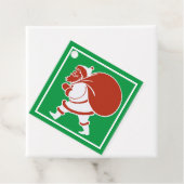 Rood en wit Sinterklaas Bedankjes Labels (In situ)