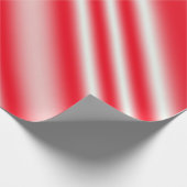 Rood en wit Snoep-riet gestreept omslagpapier Cadeaupapier (Hoek)