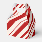 Rood en wit snoepriet gestript bedankdoosjes (Achterkant)