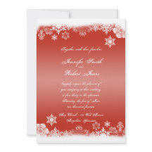 Rood en wit Snowflake Weddenschap