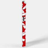 💫 Rood en wit Spiralé 🎨 Case-Mate iPhone Case (Achterkant / Rechts)