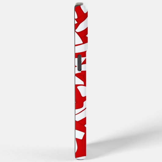 💫 Rood en wit Spiralé 🎨 Case-Mate iPhone Case (Achterkant / Rechts)