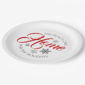 Rood en wit startpunt voor het Bord Feestdagen pap (Gekanteld)