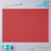 Rood en Wit Stippen Tissuepapier (Craft)