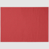 Rood en Wit Stippen Tissuepapier (Voorkant)