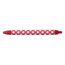 Rood en Wit Stippenpatroon
