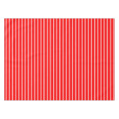 Rood en wit strepen ontwerp tafelkleed (Voorkant (Horizontaal))