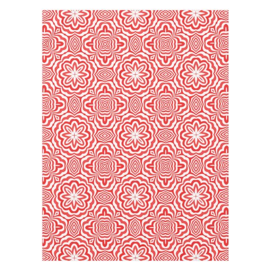 Rood en wit tafelkleed (Voorkant)