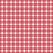 Rood en Wit Tafelloper Classic Buffalo Style