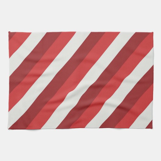 Rood en wit theedoek (Horizontaal)