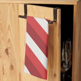 Rood en wit theedoek