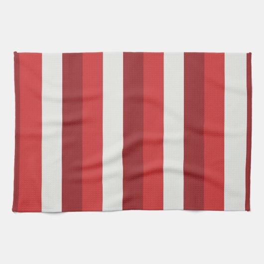 Rood en wit theedoek (Horizontaal)