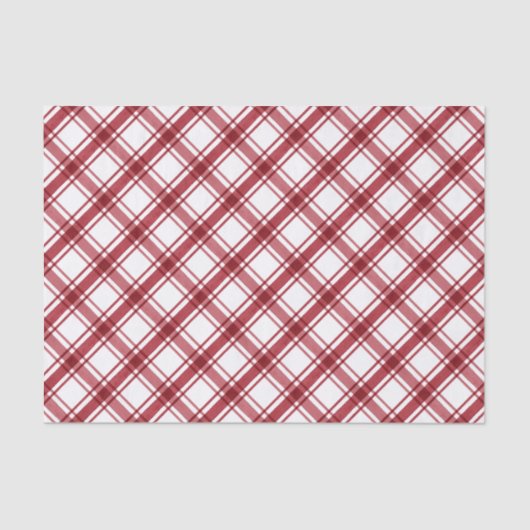 Rood en wit tissuepapier (Voorkant)