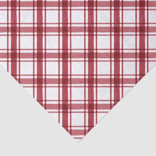 Rood en wit tissuepapier (Detail)