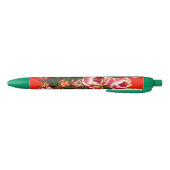 Rood en wit Tulpen Groene Pen (Bodem)