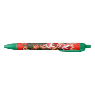 Rood en wit Tulpen Groene Pen