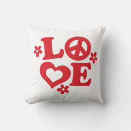 Rood en wit Valentijnsdag Kussen