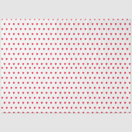 Rood en wit Valentijnsdag Tissuepapier