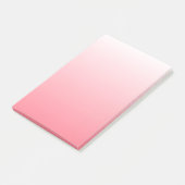 Rood en wit verloop post-it® notes (Schuin)
