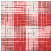 Rood en wit vet geruit geruit ontwerp  stof (Swatch)