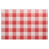 Rood en wit vet geruit geruit ontwerp  stof (Fat Quarter)