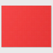 Rood- en witachtige kleine pooldots cadeaupapier (Vlak)