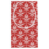 Rood- en witafdrukken Gift Bag Klein Cadeauzakje (Achterkant)