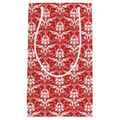 Rood- en witafdrukken Gift Bag Klein Cadeauzakje (Voorkant)