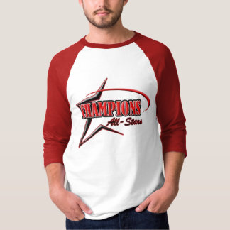 Rood- en witconcurrentie-Shirt T-shirt