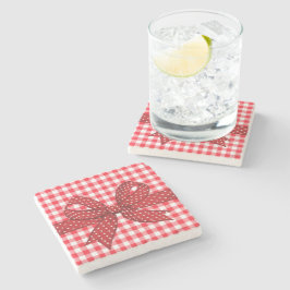 Rood- en witcontroles stenen onderzetter