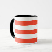 Rood- en witdekletjes mok (Voorkant links)