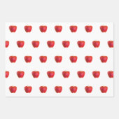 Rood- en witfruitassortiment inpakpapier vel (Voorkant 2)