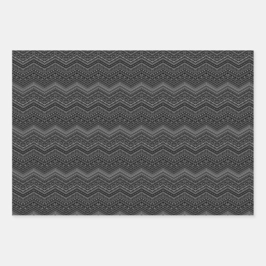 Rood- en witkerstbont inpakpapier vel (Voorkant 3)