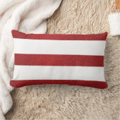 Rood- en witkerstboom en Stripe kerstmis Kussen (Deken)