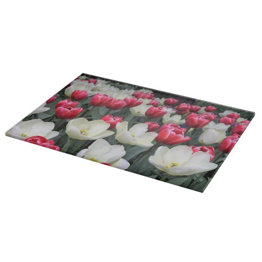 Rood- en witlentetuinen snijvlak snijplank (Hoek)