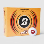 Rood- en witmazen golfballen (Verpakking)