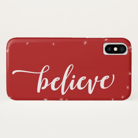 Rood- en witpaars geloven in feestdag Case-Mate iPhone case (Achterkant (horizontaal))