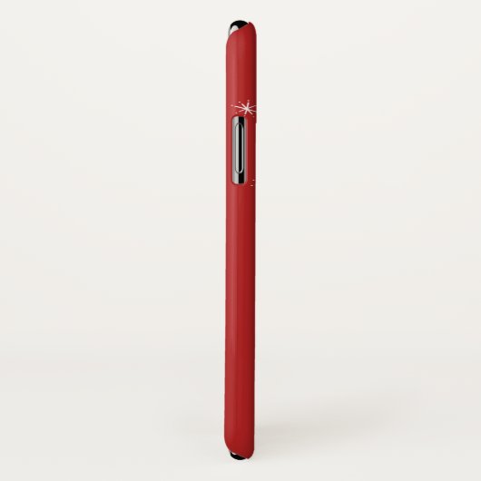 Rood- en witpaars geloven in feestdag Case-Mate iPhone case (Achterkant / rechts)