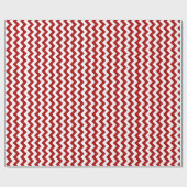 Rood- en witpapier met snijband cadeaupapier (Vlak)