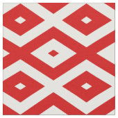 Rood- en witruitpatroon stof (Close Up)