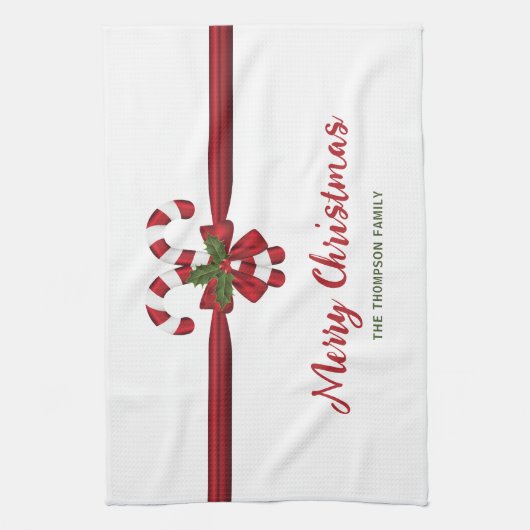 Rood- en witsnoeprietriemen, met krullen en met te theedoek (Verticaal)