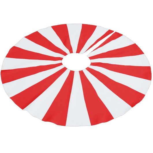 Rood- en witstaarten kerstboom rok (Gekanteld)